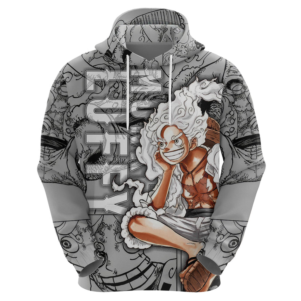 Luffy One Piece Hoodie Joy Boy Luffy One Piece Hoodie Joy Boy