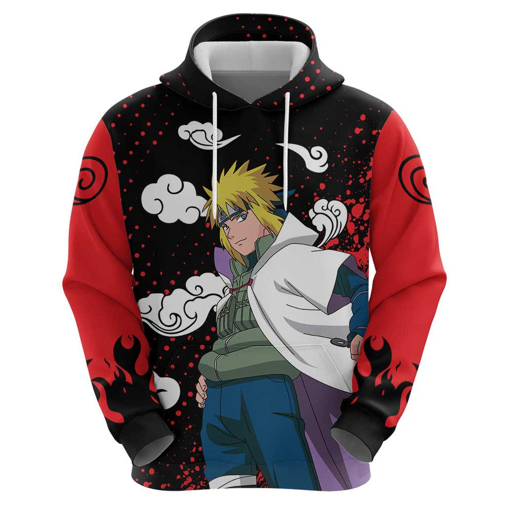 Minato Namikaze - Naruto Hoodie Anime Style Minato Namikaze - Naruto Hoodie Anime Style
