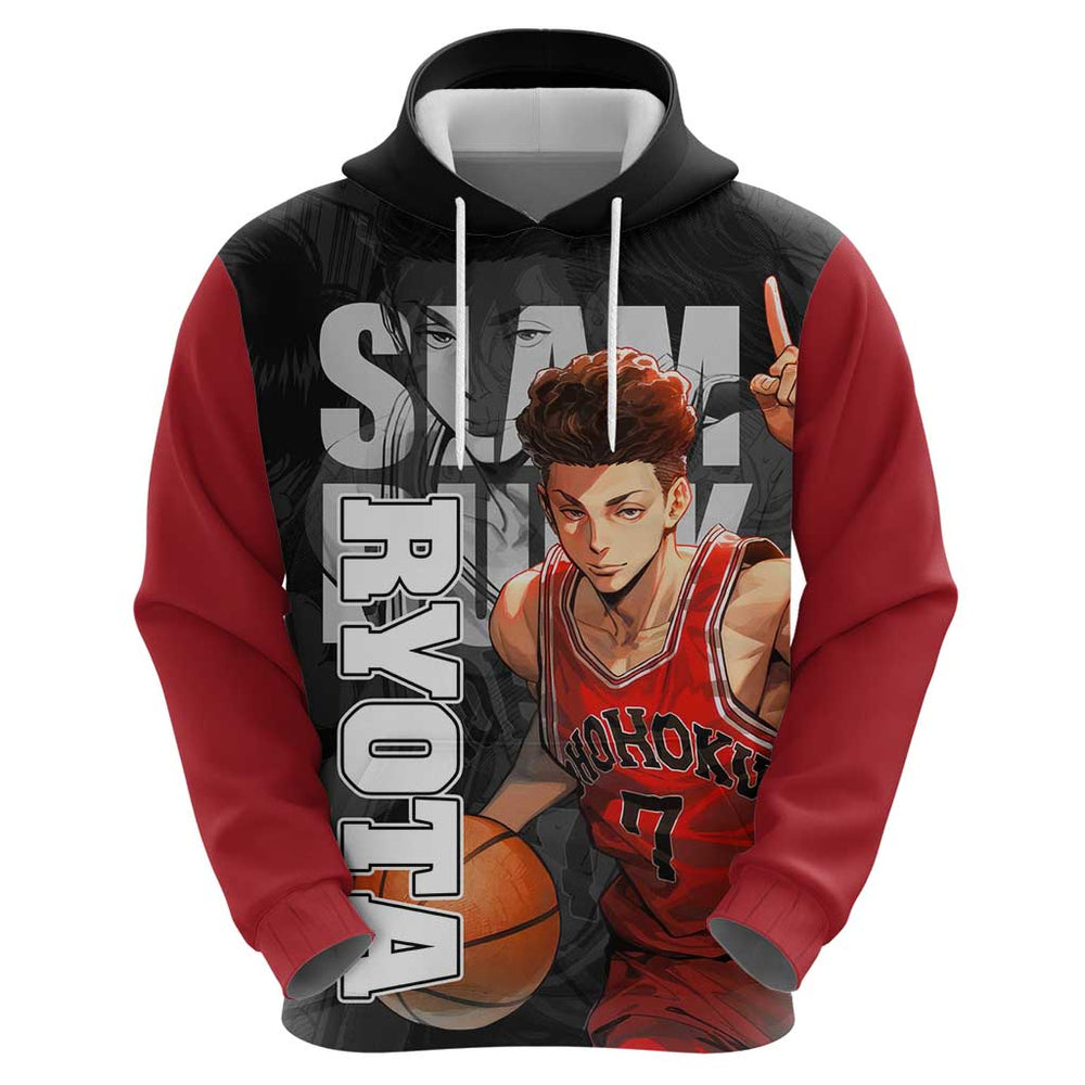 Miyagi Ryota - Slam Dunk Hoodie Anime Style Miyagi Ryota - Slam Dunk Hoodie Anime Style