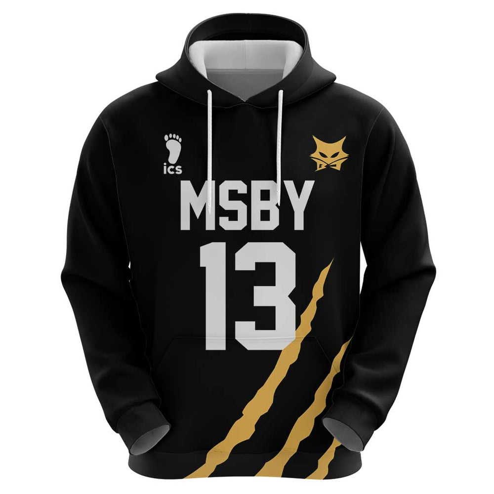 MSBY Atsumu Miya - Number 13 - Haikyu Hoodie Anime Uniform Style MSBY Atsumu Miya - Number 13 - Haikyu Hoodie Anime Uniform Style