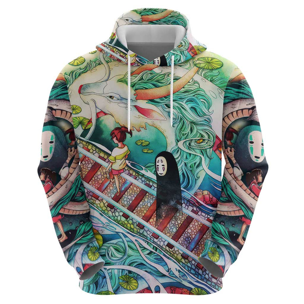 Mythical Spirited Away Studio Ghibli Hoodie Anime Style Mythical Spirited Away Studio Ghibli Hoodie Anime Style