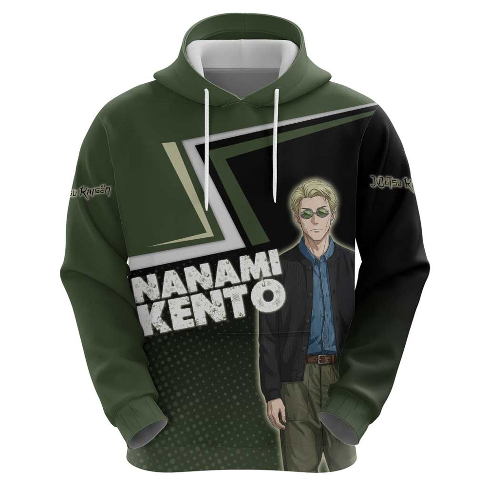 Nanami Kento Hoodie Jujutsu Kaisen Business Casual Aesthetic Nanami Kento Hoodie Jujutsu Kaisen Business Casual Aesthetic