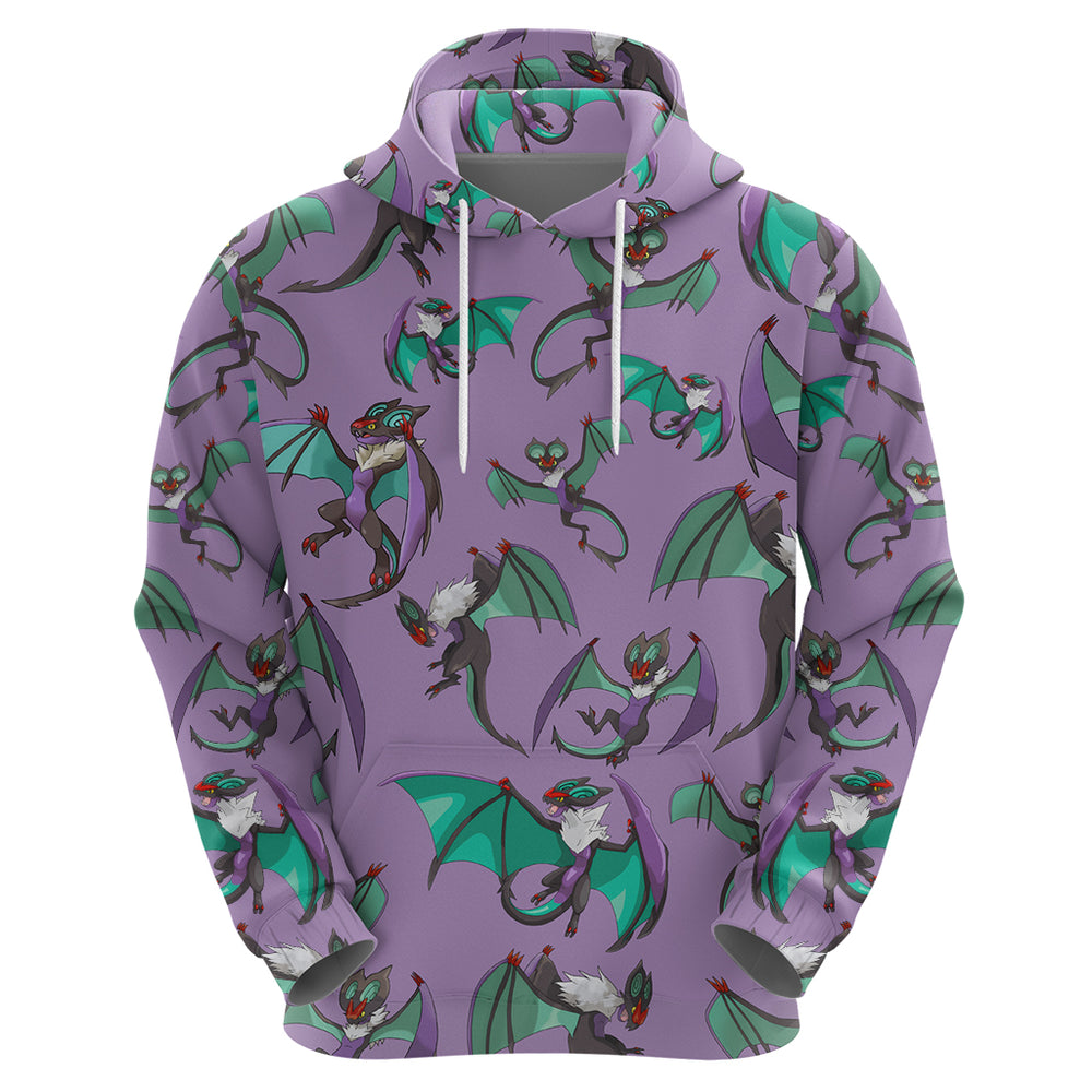 Noivern Pattern Style Hoodie Noivern Pattern Style Hoodie