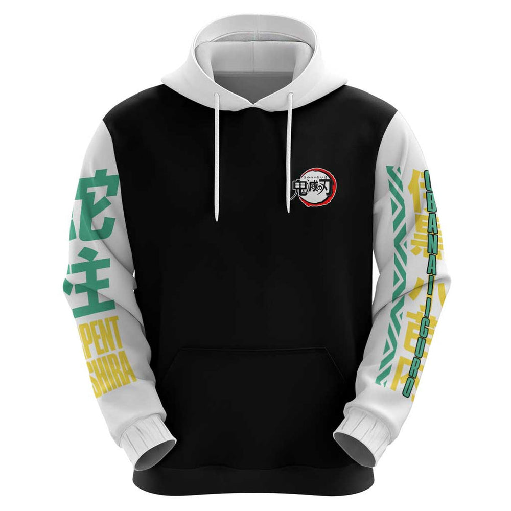 Obanai Iguro V2 Demon Slayer Hoodie Anime Style Obanai Iguro V2 Demon Slayer Hoodie Anime Style