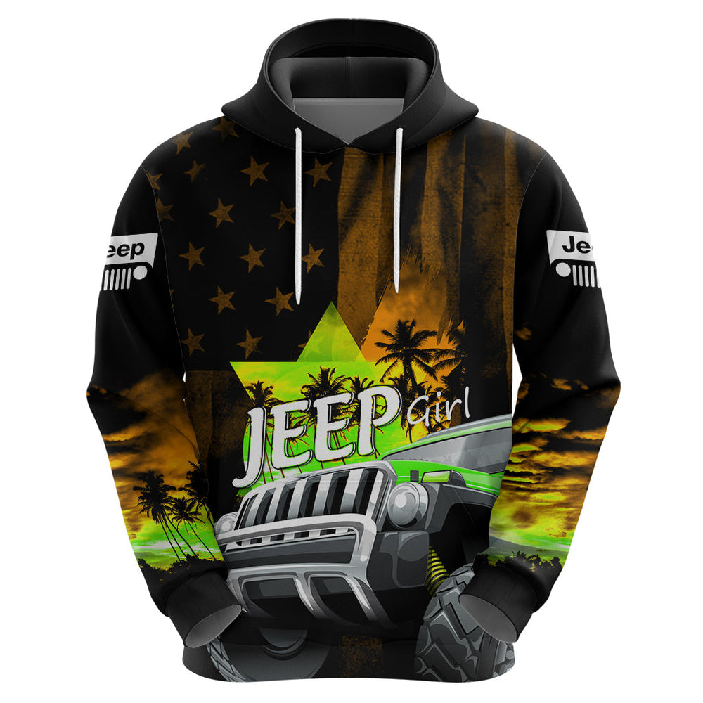 Orange Jeep Hoodie You Can Go Fast But I Can Go Anywhere Orange Jeep Hoodie You Can Go Fast But I Can Go Anywhere