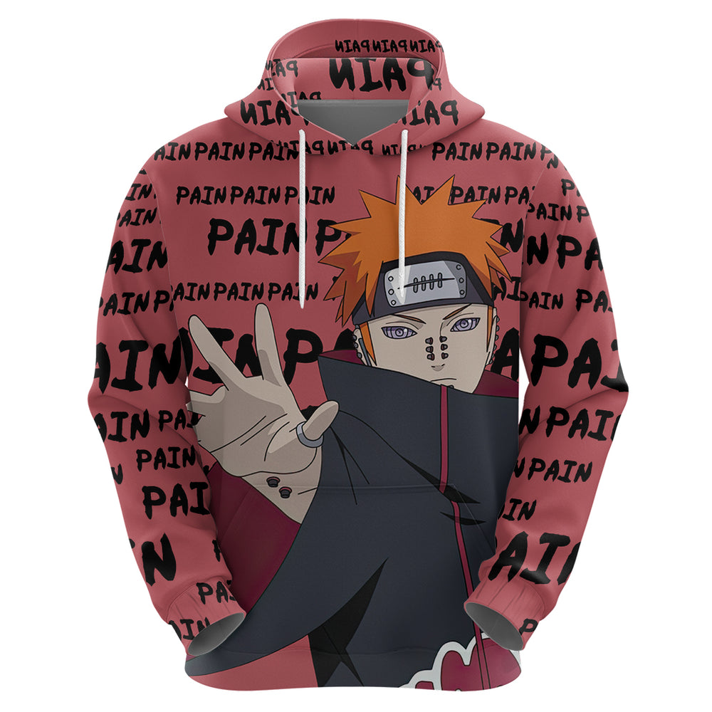 Pain - Style Manga Hoodie Pain - Style Manga Hoodie