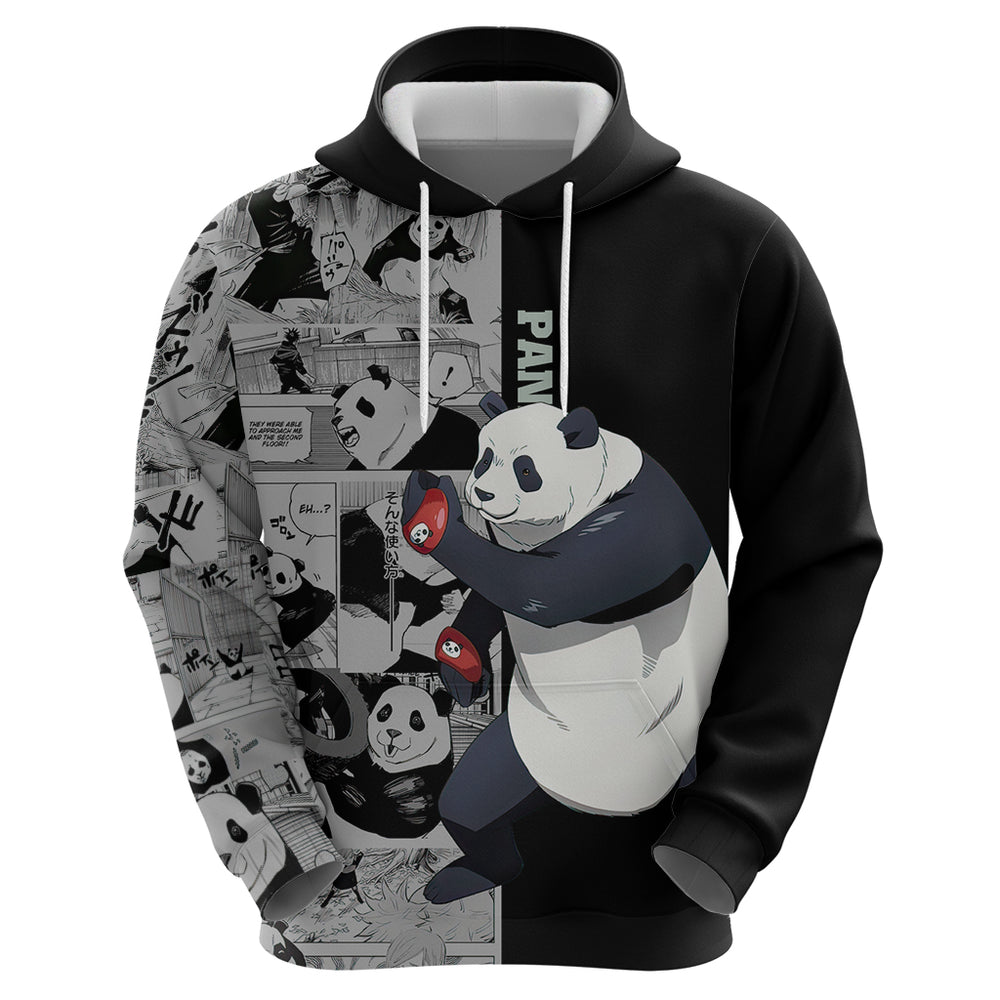 Panda Hoodie Jujustu Kaisen Panda Hoodie Jujustu Kaisen