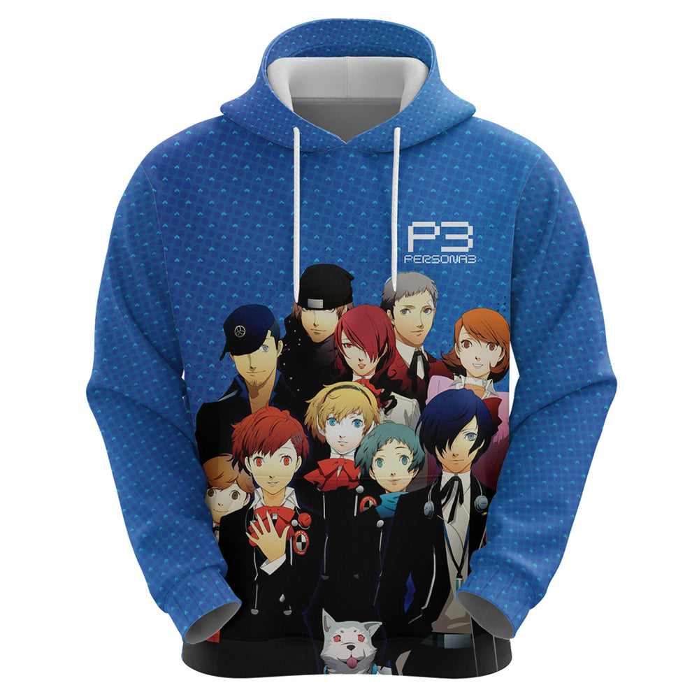Persona 3 Team Anime Hoodie Persona 3 Team Anime Hoodie