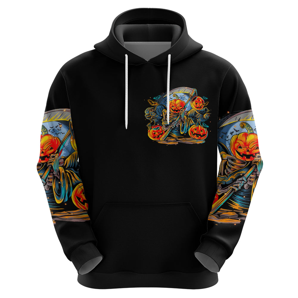 Pumpkin Skull Hoodie I Wan't Go To Hell The Devil Still Restraining Against Me DT01 Pumpkin Skull Hoodie I Wan't Go To Hell The Devil Still Restraining Against Me DT01