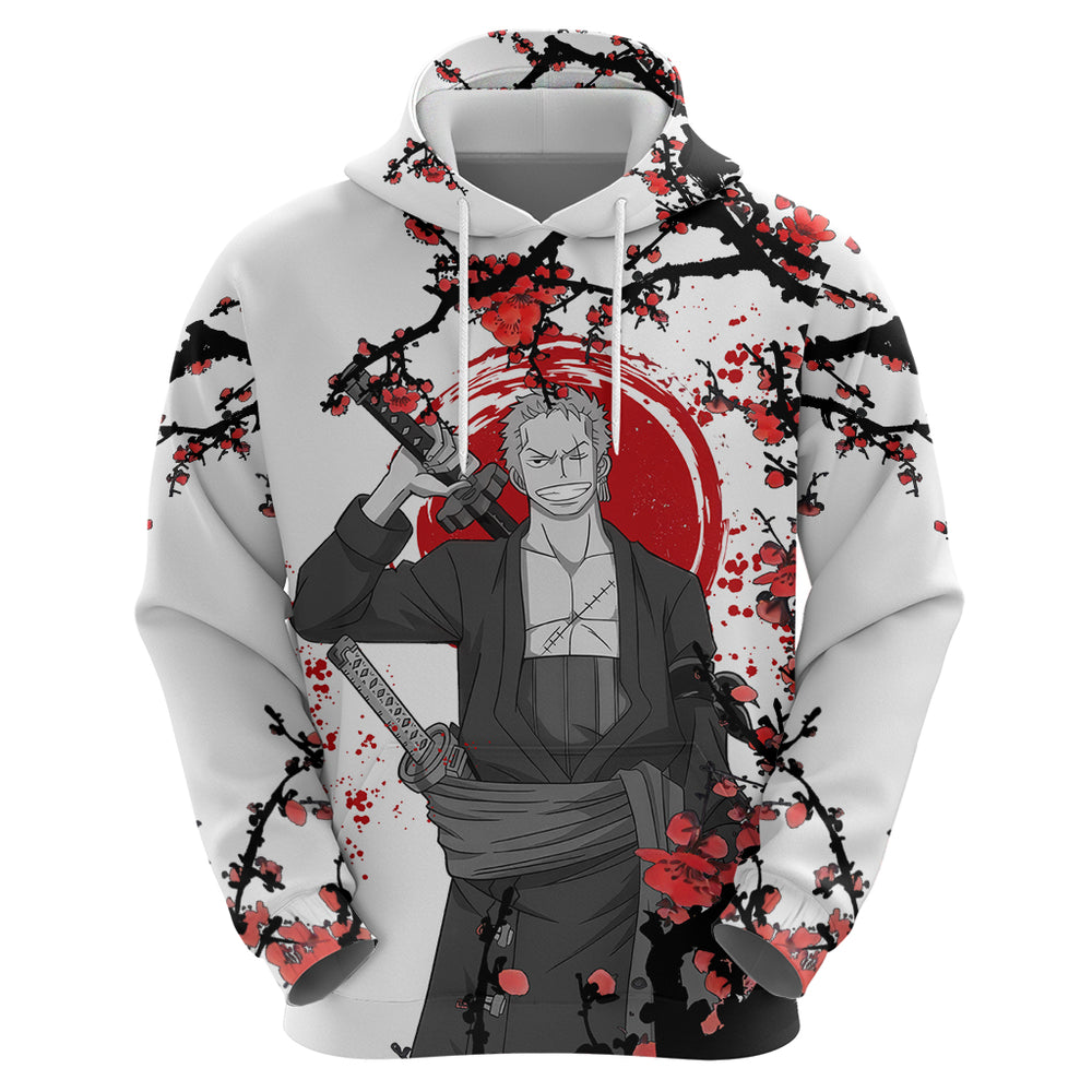 Roronoa Zoro Anime One Piece Japan Style Hoodie Roronoa Zoro Anime One Piece Japan Style Hoodie