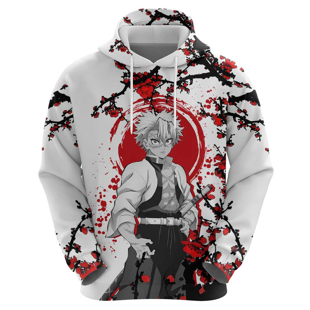 Sanemi Shinazugawa - Demon Slayer Hoodie Anime Japan Style Sanemi Shinazugawa - Demon Slayer Hoodie Anime Japan Style