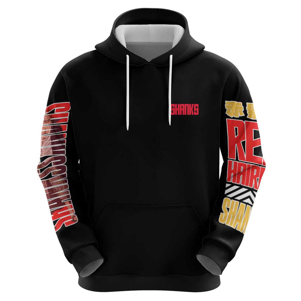 Shanks V2 One Piece Hoodie Anime Style Shanks V2 One Piece Hoodie Anime Style