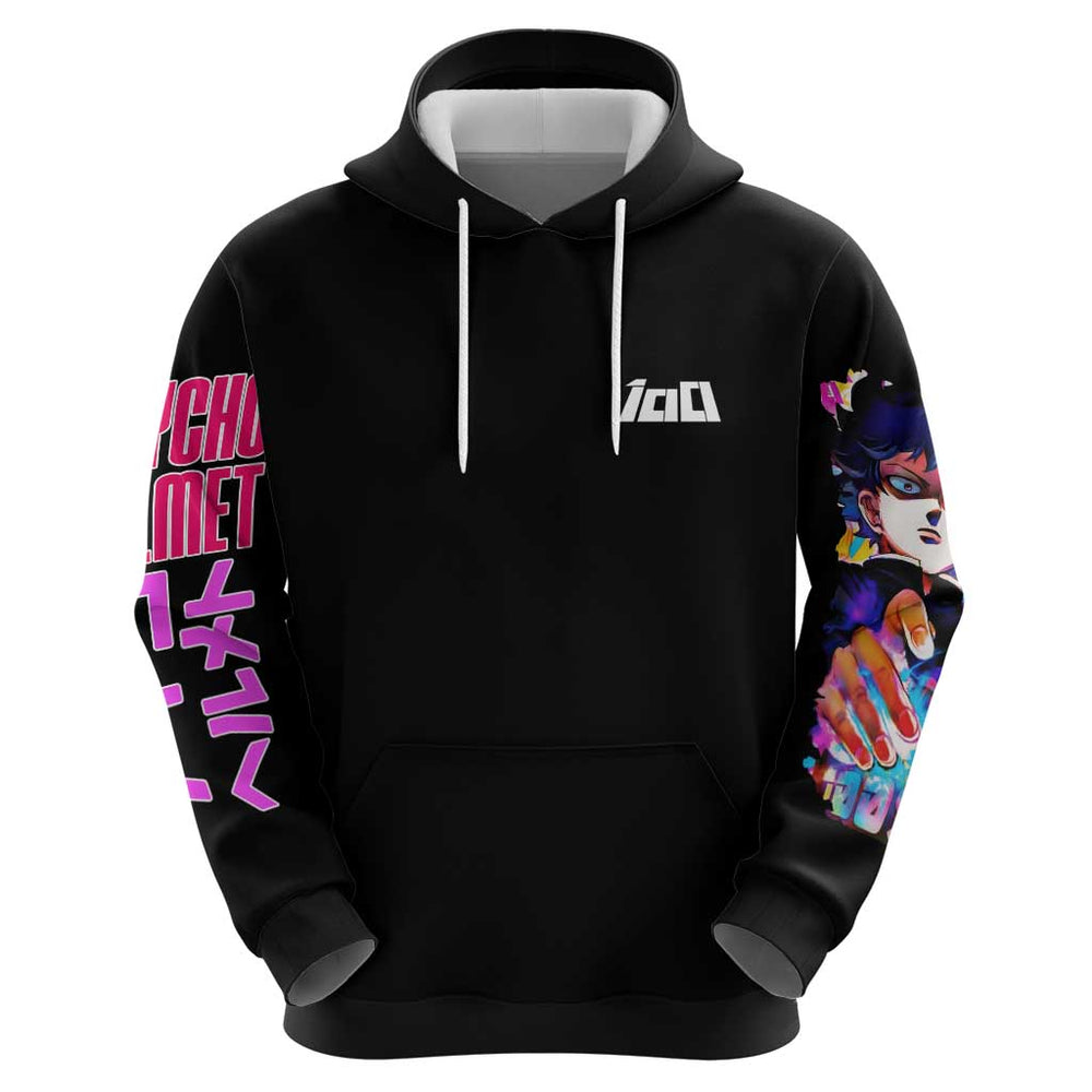 Shigeo Kageyama V4 Mob Psycho 100 Hoodie Japan Anime Style Shigeo Kageyama V4 Mob Psycho 100 Hoodie Japan Anime Style