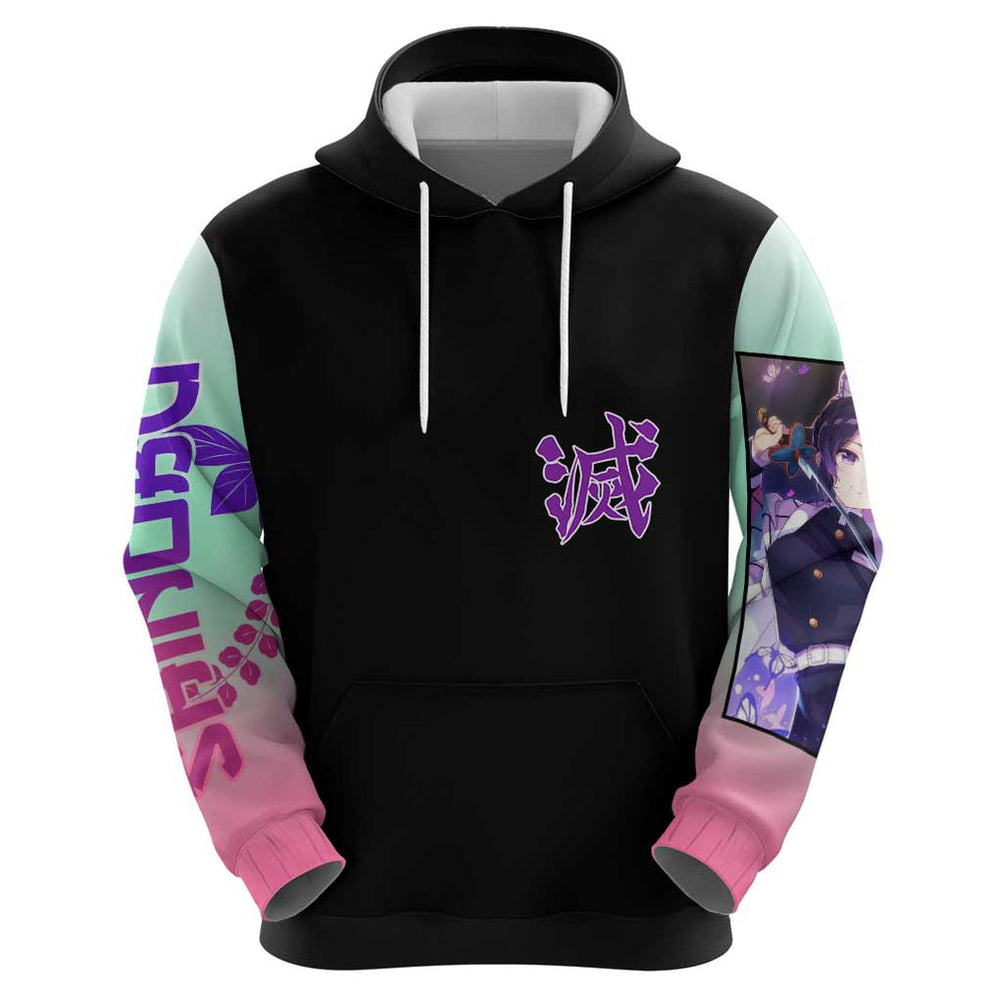 Shinobu Kocho Kimesu No Yaiba Hoodie Japan Anime Style Shinobu Kocho Kimesu No Yaiba Hoodie Japan Anime Style