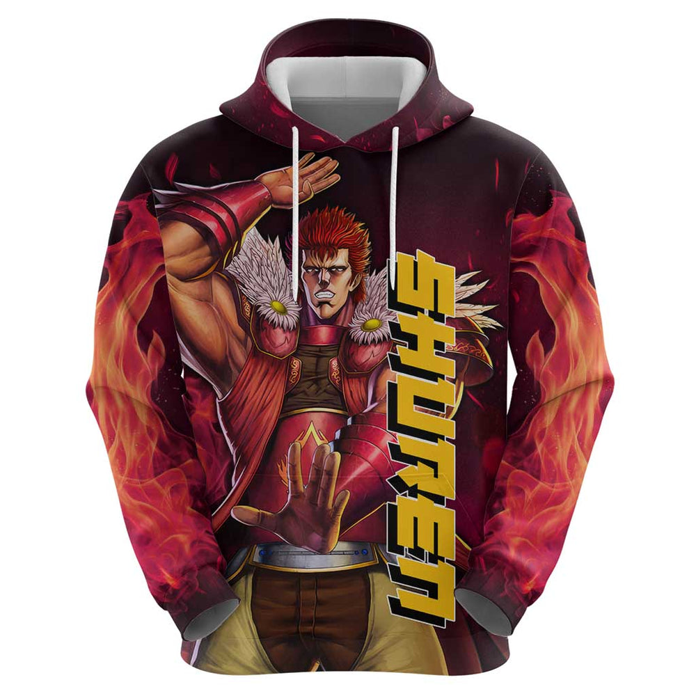 Shuren - Fist Of The North Star Hoodie Anime Style Shuren - Fist Of The North Star Hoodie Anime Style