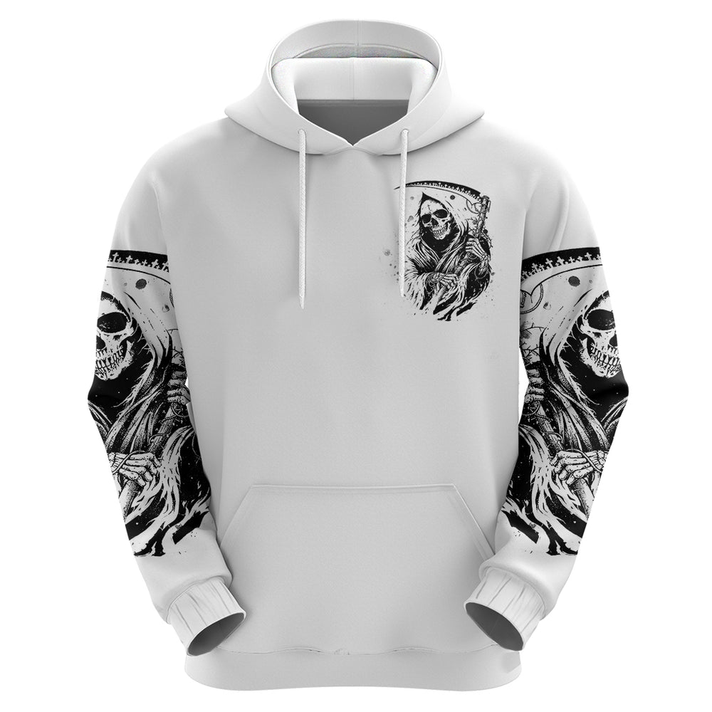 Skull Reaper Hoodie I Can't Go To Hell Devil Restrainning Order Against Me DT01 Skull Reaper Hoodie I Can't Go To Hell Devil Restrainning Order Against Me DT01