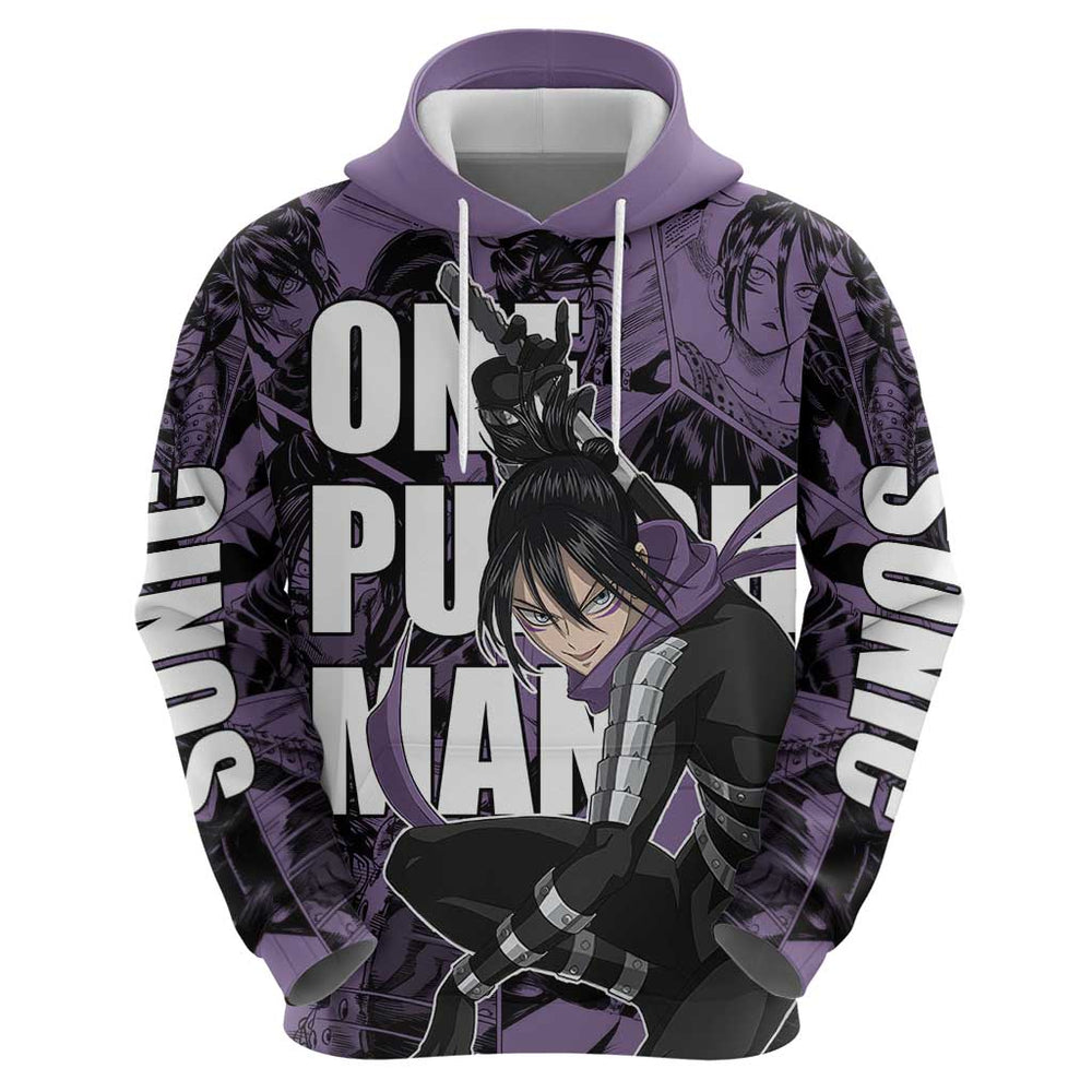 Sonic - Sonic Hoodie Anime Style Sonic - Sonic Hoodie Anime Style