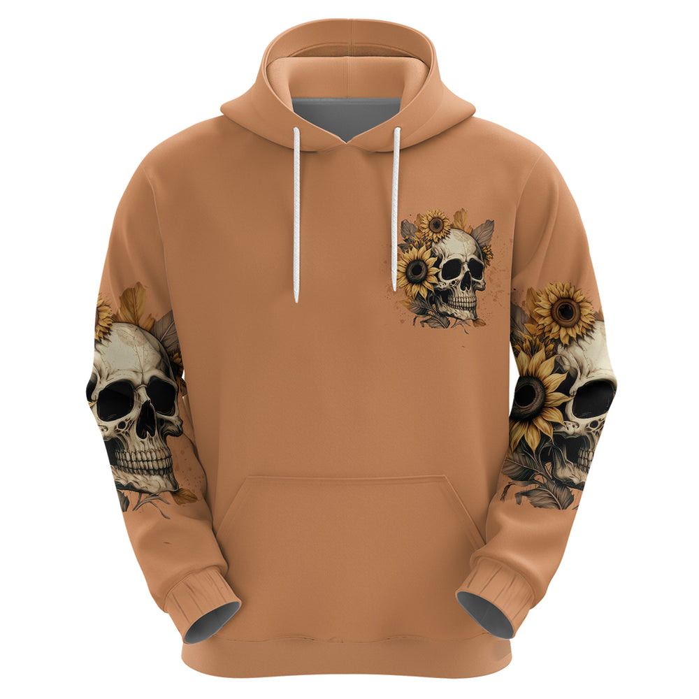 Sunflower Skull Hoodie She Is Sunshine Mixed With A Little Hurricance DT01 Sunflower Skull Hoodie She Is Sunshine Mixed With A Little Hurricance DT01