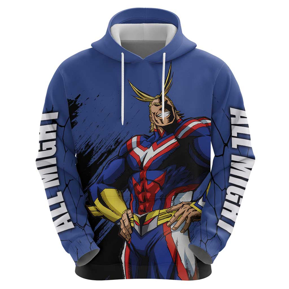 All Might - My Hero Academia Hoodie Anime Style All Might - My Hero Academia Hoodie Anime Style