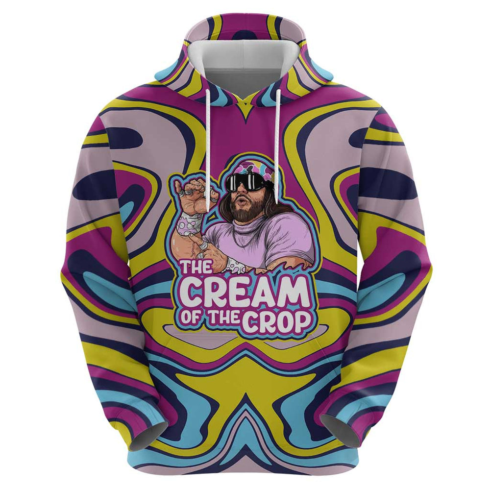 The Cream of the Crop Trippy Randy Savage Pop Culture Hoodie Anime Style The Cream of the Crop Trippy Randy Savage Pop Culture Hoodie Anime Style