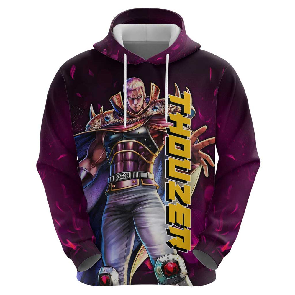 Thouzer - Fist Of The North Star Hoodie Anime Style Thouzer - Fist Of The North Star Hoodie Anime Style