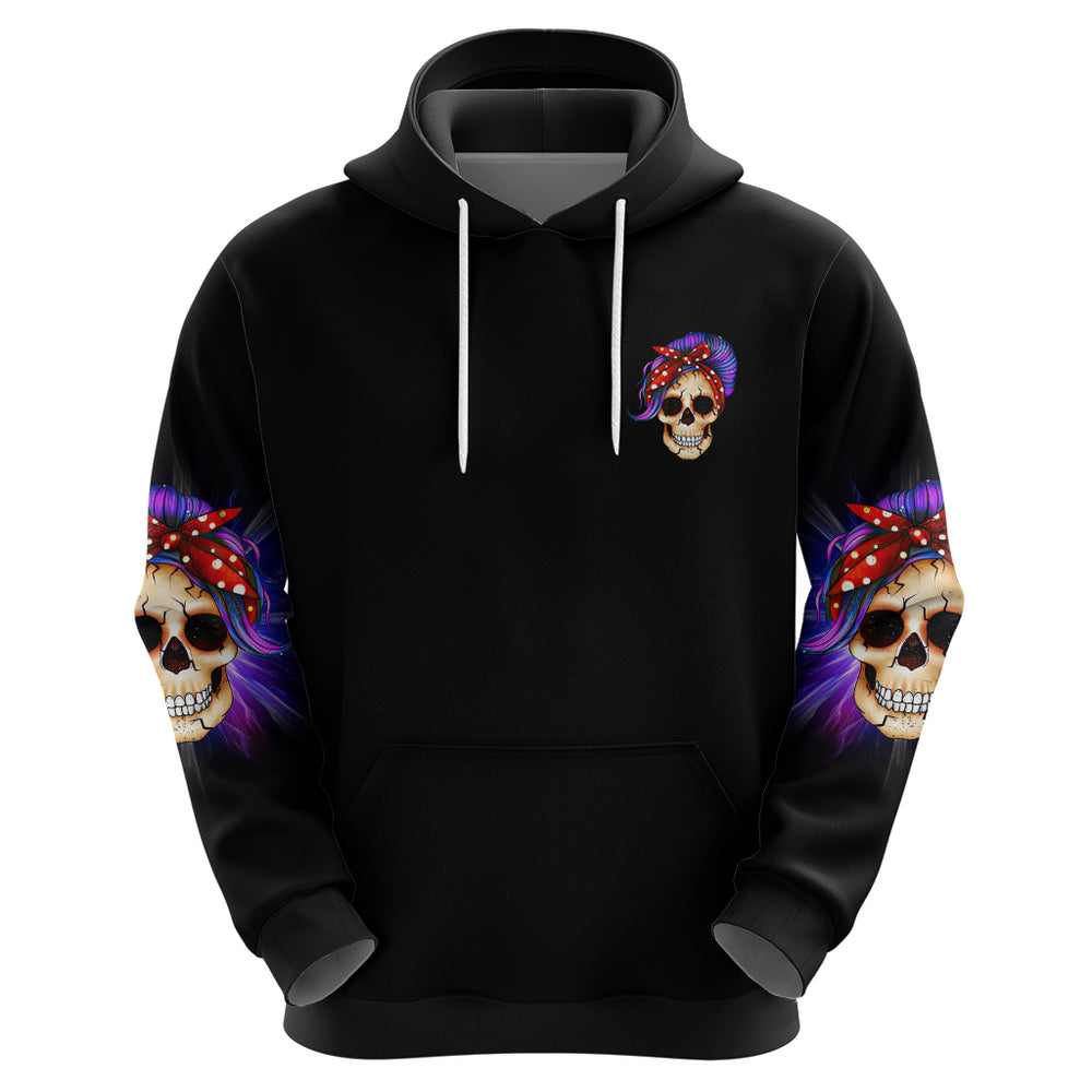 But Did You Die Mom Life Purple Messy Bun Hoodie But Did You Die Mom Life Purple Messy Bun Hoodie