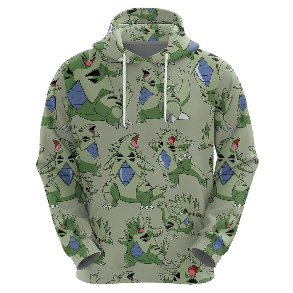 Tyranitar Pattern Style Hoodie Tyranitar Pattern Style Hoodie