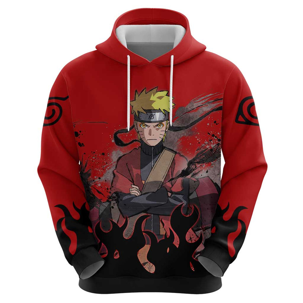 Uzumaki Sage - Naruto Hoodie Anime Style Uzumaki Sage - Naruto Hoodie Anime Style