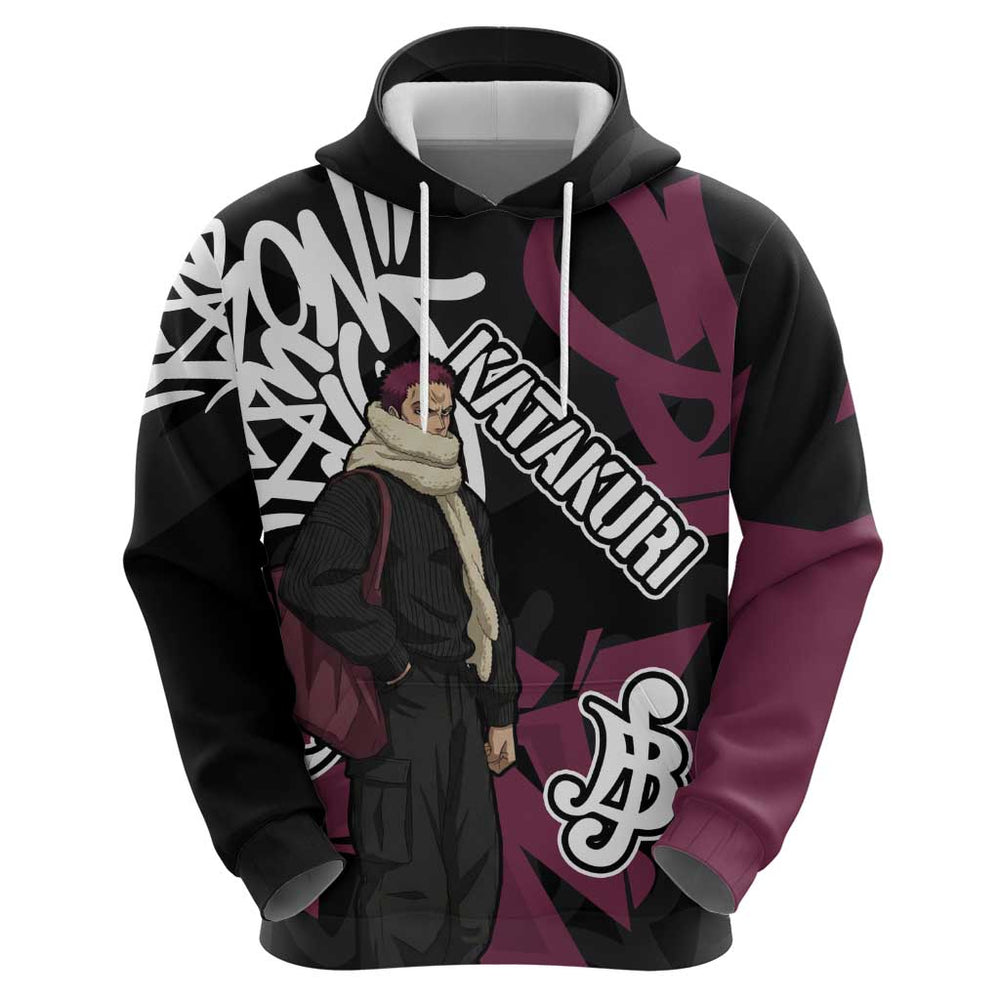 Charlotte Katakuri One Piece Hoodie Graffiti Street Art Anime Collage Charlotte Katakuri One Piece Hoodie Graffiti Street Art Anime Collage