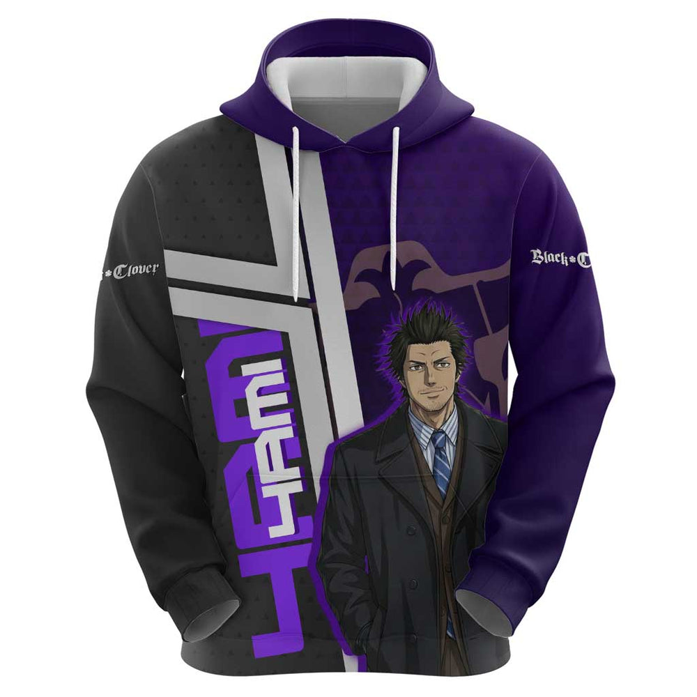 Yami Sukehiro Hoodie Dark Anime Graphic Style Yami Sukehiro Hoodie Dark Anime Graphic Style