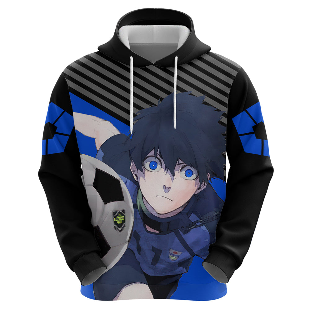 Yoichi Isagi Blue Lock Hoodie Anime Style Yoichi Isagi Blue Lock Hoodie Anime Style
