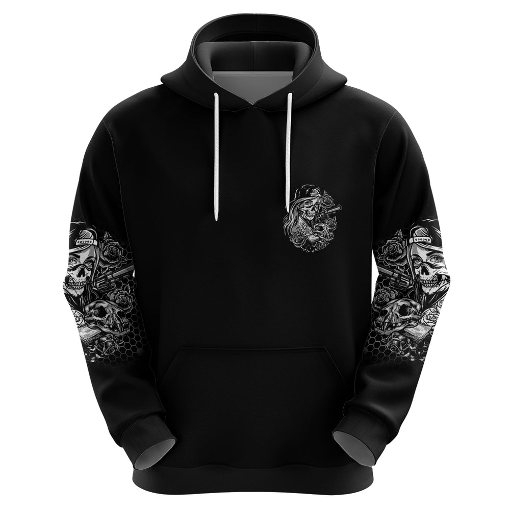 You Couldn't Handle Me B W Hoodie You Couldn't Handle Me B W Hoodie
