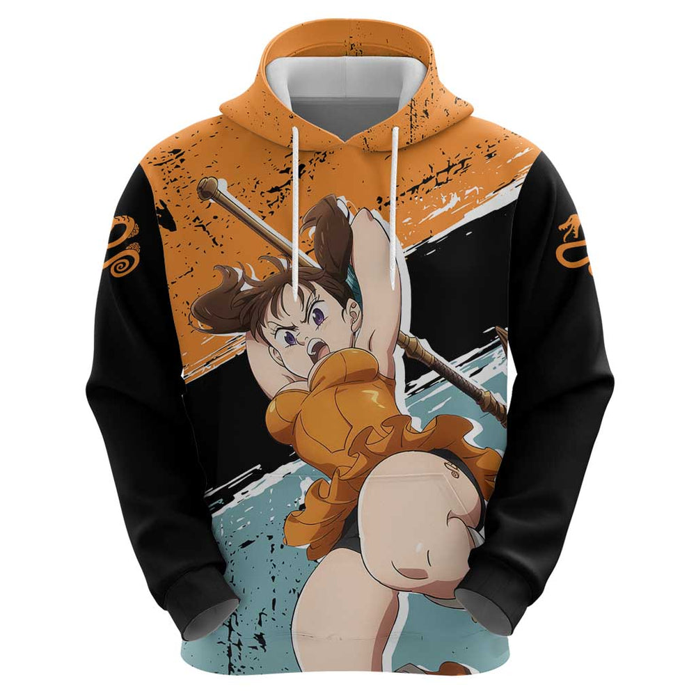 Diane - Nanatsu No Taizai Hoodie Anime Style Diane - Nanatsu No Taizai Hoodie Anime Style