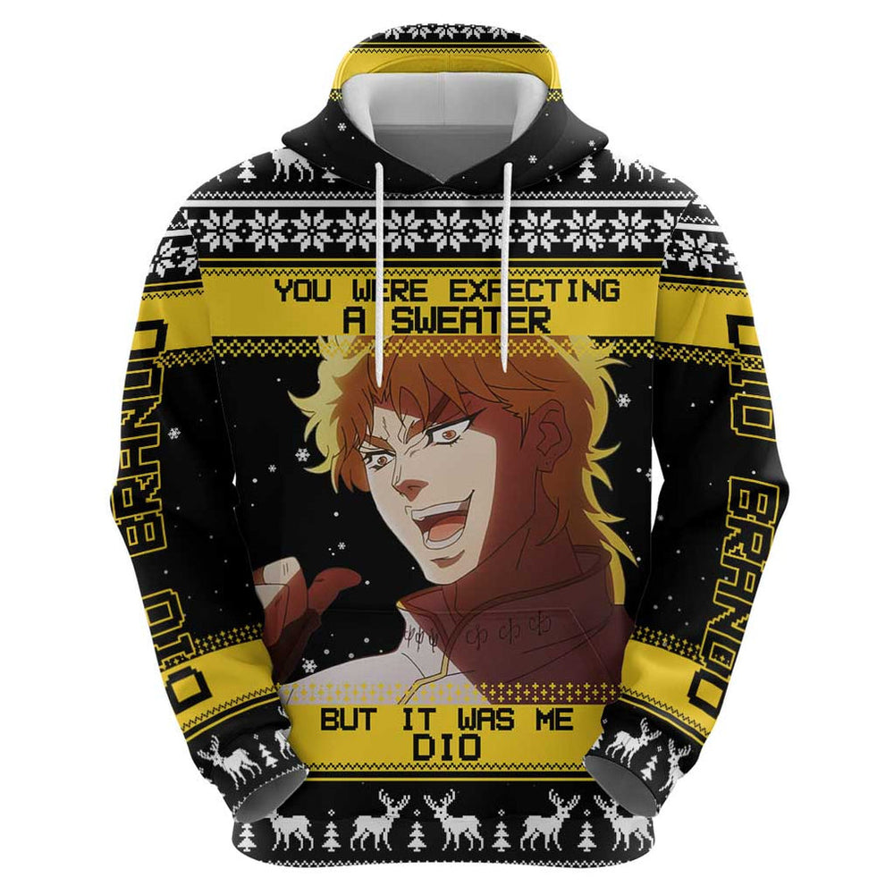 Dio Brando - JoJos Bizarre Adventure Hoodie Anime Mix Christmas Style Dio Brando - JoJos Bizarre Adventure Hoodie Anime Mix Christmas Style