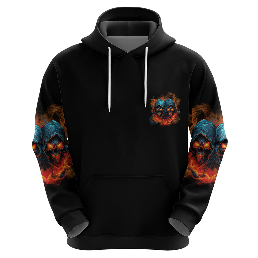 Don't Try To Figure Me Out Skull Reaper Hoodie Don't Try To Figure Me Out Skull Reaper Hoodie