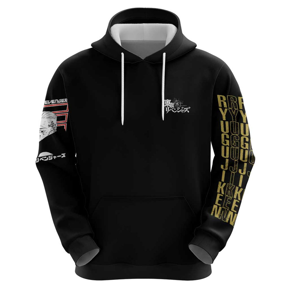 Draken Ryuguji Ken Tokyo Revengers Hoodie Anime Style Draken Ryuguji Ken Tokyo Revengers Hoodie Anime Style