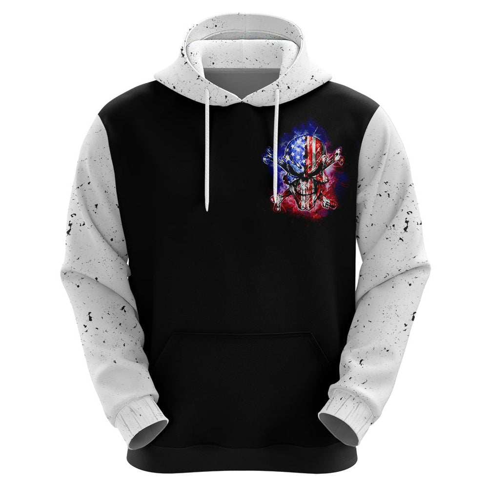 American Skull Hoodie American Live It Love It Or Get The Hell Out DT01 American Skull Hoodie American Live It Love It Or Get The Hell Out DT01