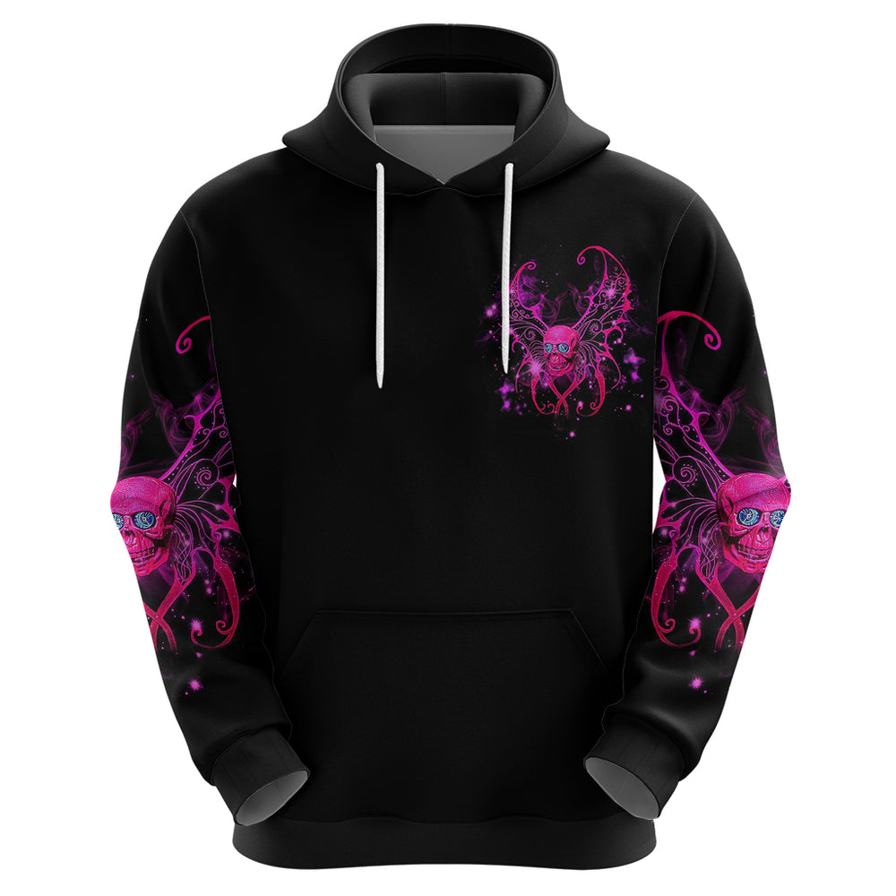 Fairy Skull Hoodie My Next Life I Want To Be Karma Fairy DT01 Fairy Skull Hoodie My Next Life I Want To Be Karma Fairy DT01
