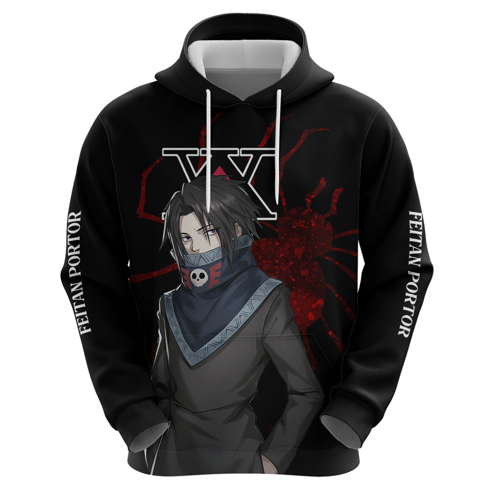 Feitan Phantom Troupe Hunter X Hunter Hoodie Anime Style Feitan Phantom Troupe Hunter X Hunter Hoodie Anime Style