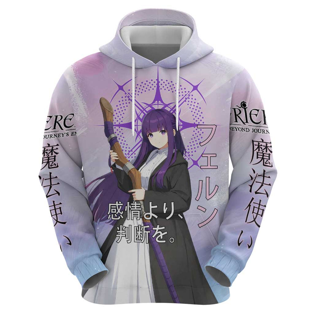 Fern Frieren Beyond Journey s End Hoodie Anime Pastel Aesthetic Fern Frieren Beyond Journey s End Hoodie Anime Pastel Aesthetic