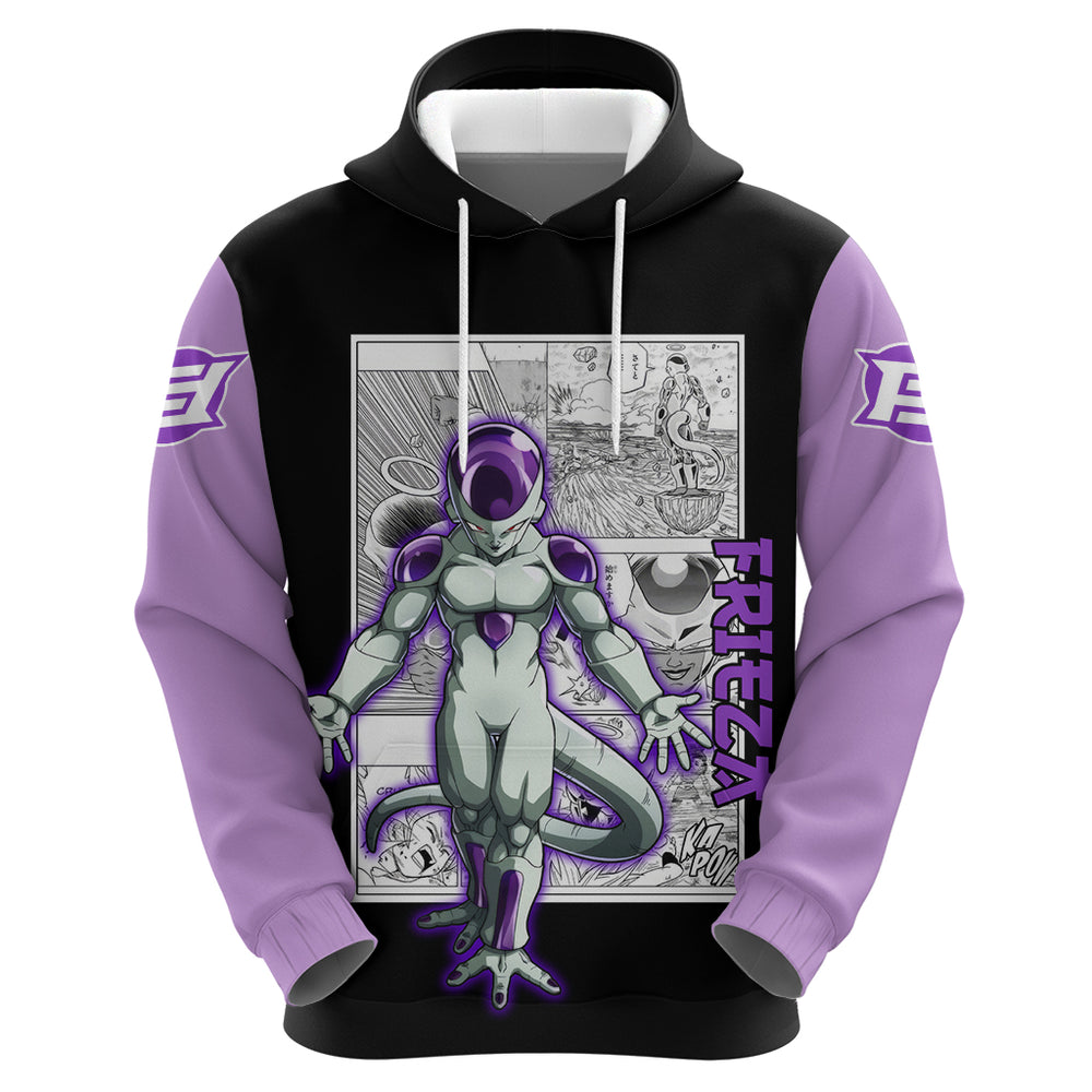 Frieza Hoodie Dragon Ball Mix Anime Manga Frieza Hoodie Dragon Ball Mix Anime Manga