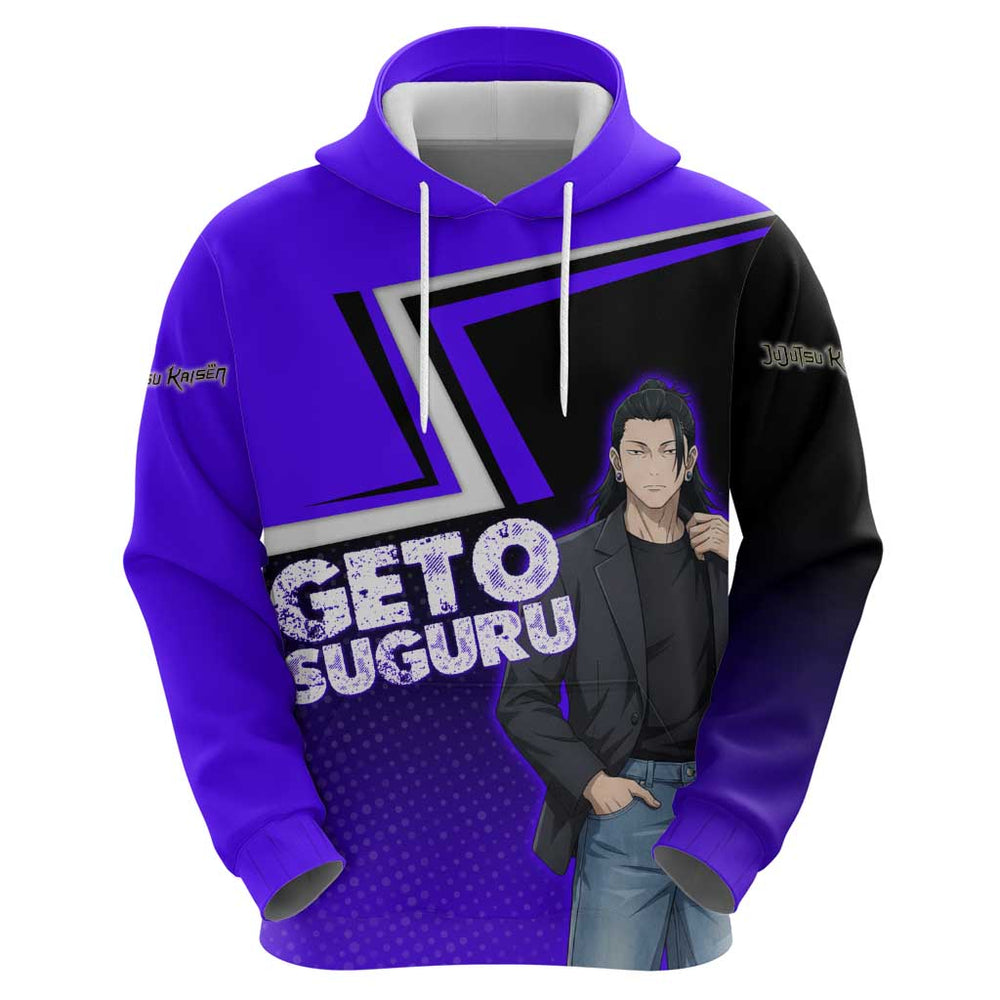 Geto Suguru Hoodie Jujutsu Kaisen Casual Suit Look Geto Suguru Hoodie Jujutsu Kaisen Casual Suit Look