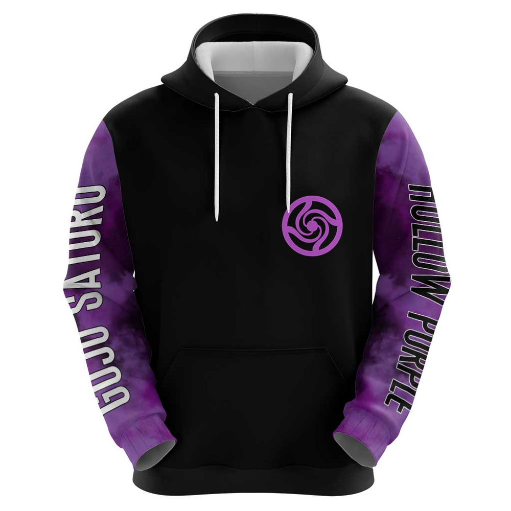 Gojo Satoru Hollow Purple Jujutsu Kaisen Hoodie Anime Style Gojo Satoru Hollow Purple Jujutsu Kaisen Hoodie Anime Style
