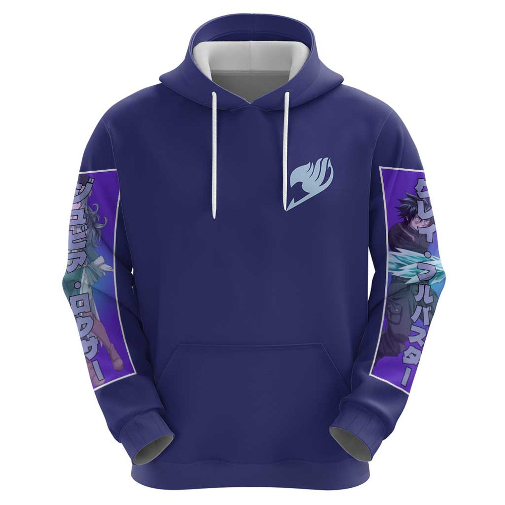 Gruvia Fairy Tail Hoodie Anime Style Gruvia Fairy Tail Hoodie Anime Style