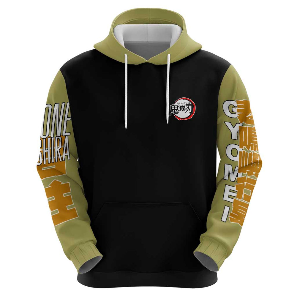Gyomei Himejima V2 Demon Slayer S Hoodie Japan Anime Style Gyomei Himejima V2 Demon Slayer S Hoodie Japan Anime Style