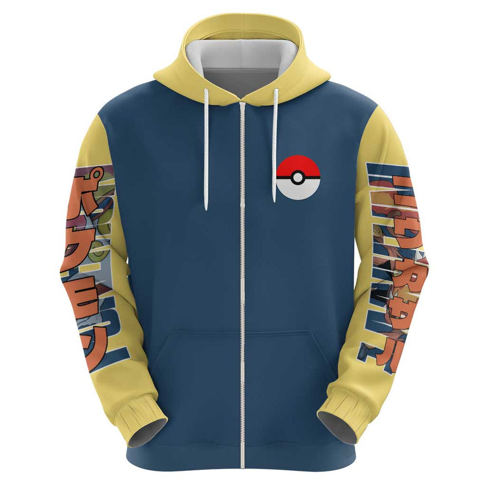 Infernape - Poke Hoodie Anime Style Infernape - Poke Hoodie Anime Style