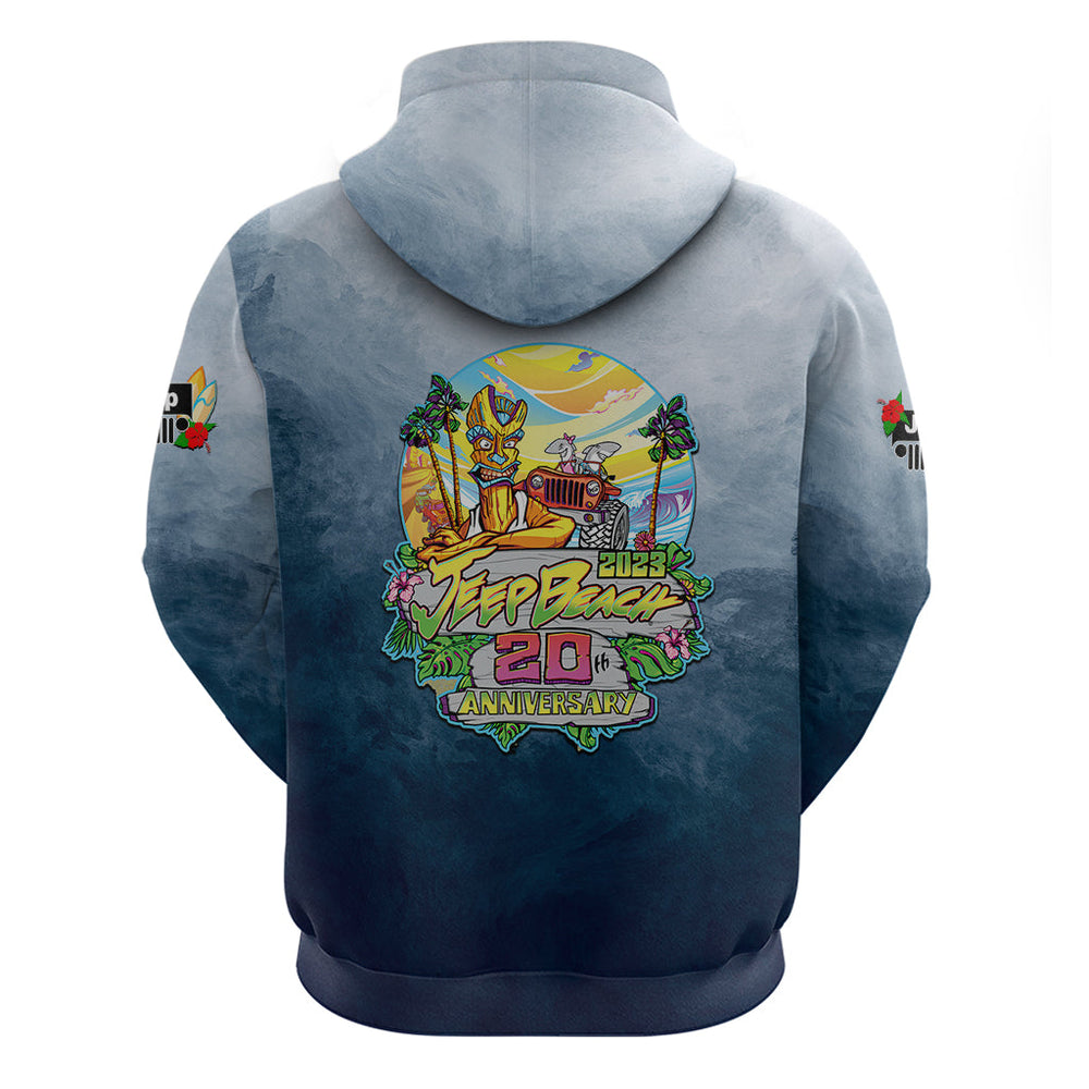 JEEP Beach Hoodie Anniversary 20th 2023 JEEP Beach Hoodie Anniversary 20th 2023