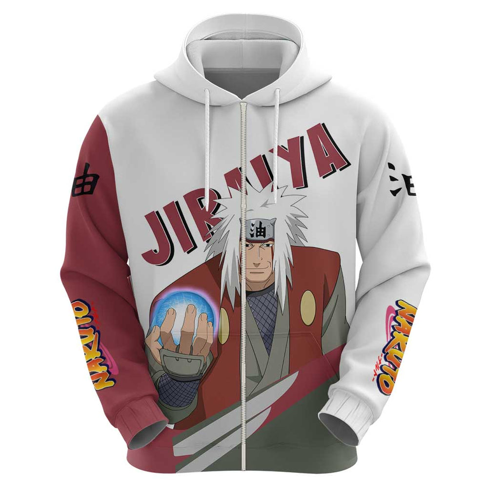 Jiraiya - Naruto Hoodie Anime Style Jiraiya - Naruto Hoodie Anime Style