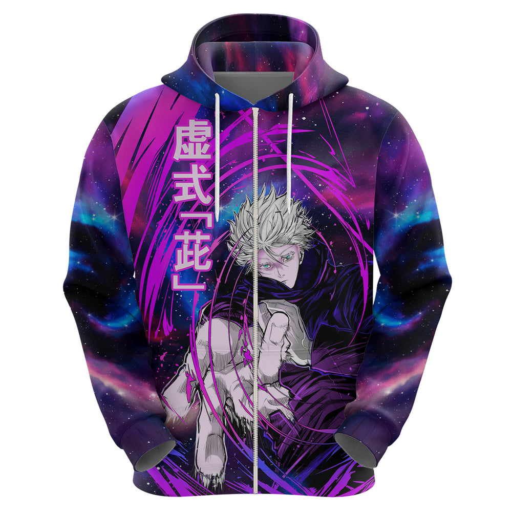 JJK Gojo Satoru Hoodie Hollow Technique JJK Gojo Satoru Hoodie Hollow Technique
