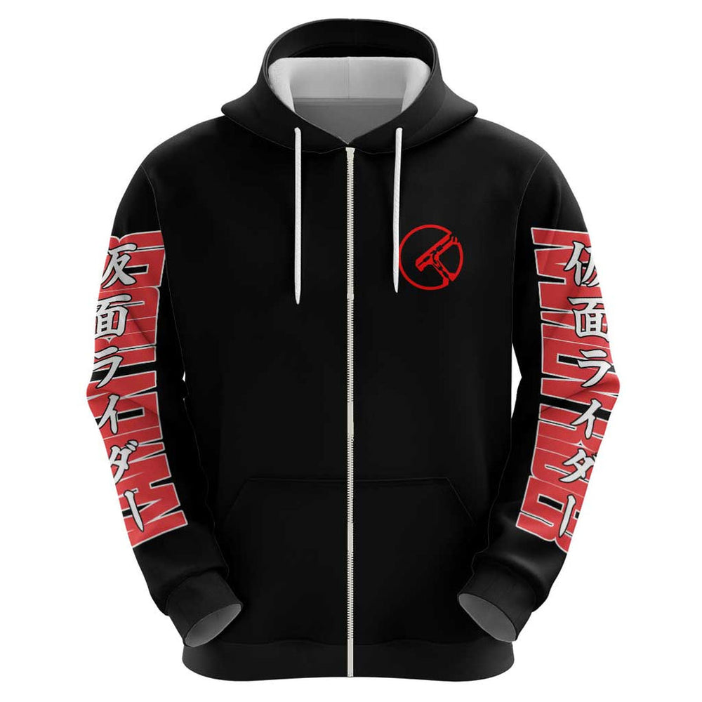 Kamen Rider Den-O Hoodie Anime Style Kamen Rider Den-O Hoodie Anime Style